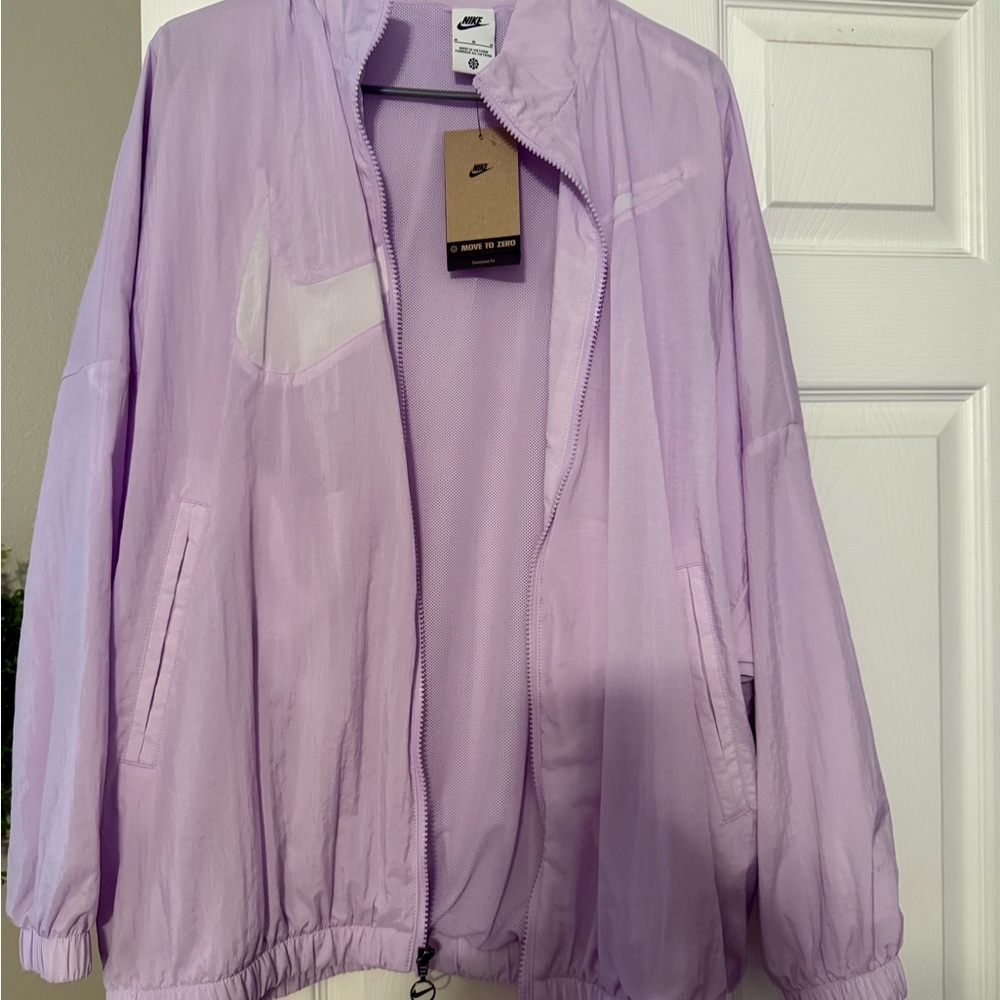 Nike Women's Lavender Bomber Jacket